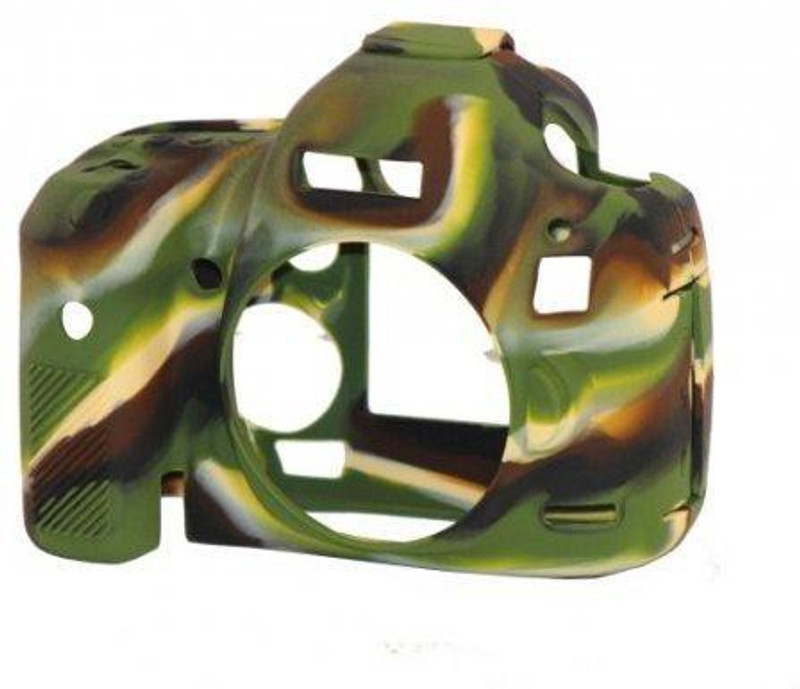 Lamkoti Camera silicone body protective case cover compatible with canon 5DMIII  Camera Bag(Camouflage)