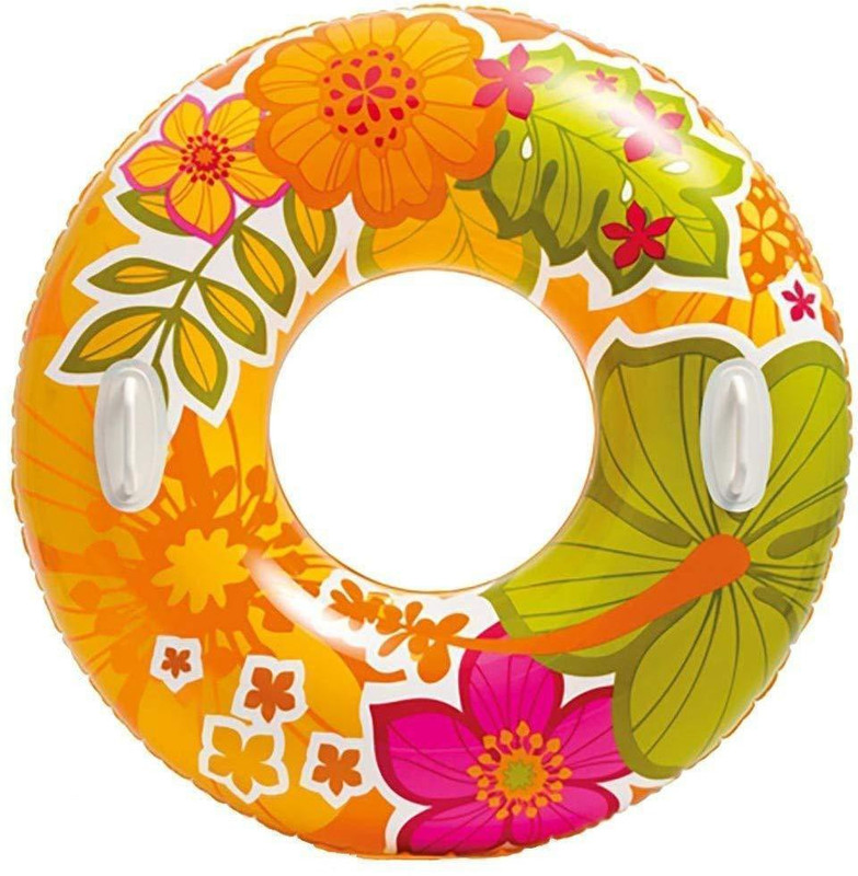 SHOP N BUY Inflatable Swim Ring Blow up Raft Tube for Swimming Pool, Beach for Children and Kids Pool Swim Rings Swim Floatation Belt