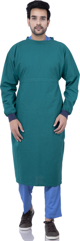 Badoli Collection HG102 Gown Hospital Scrub(Green M)