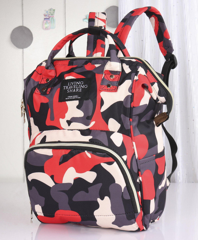 Chinmay Kids ® Maternity Travel Backpack Style Diaper Bag Organizer Large Mother Baby Backpack with Back Chain Backpack Type Travel Bag(Multicolor)