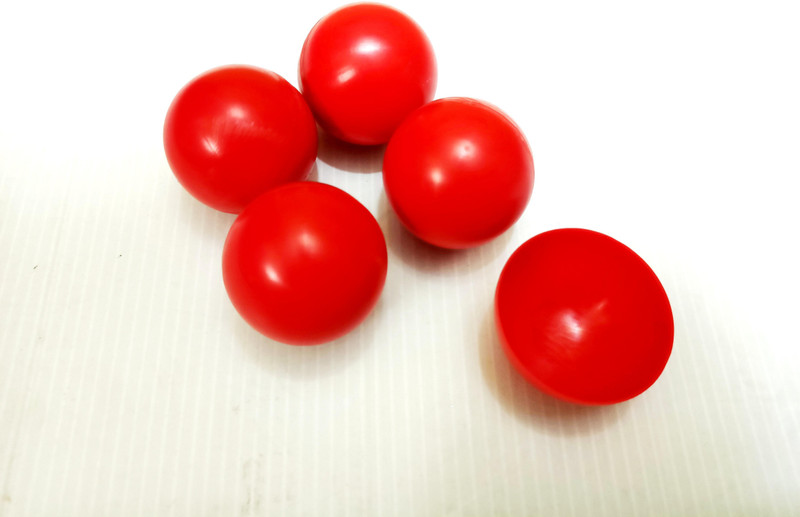 A SARKAR MAGIC WORLD MULTIPLYING BALL MAGIC (RED) / BALL MAIPULATION MAGIC GAG TOY Gag Toy(Red)