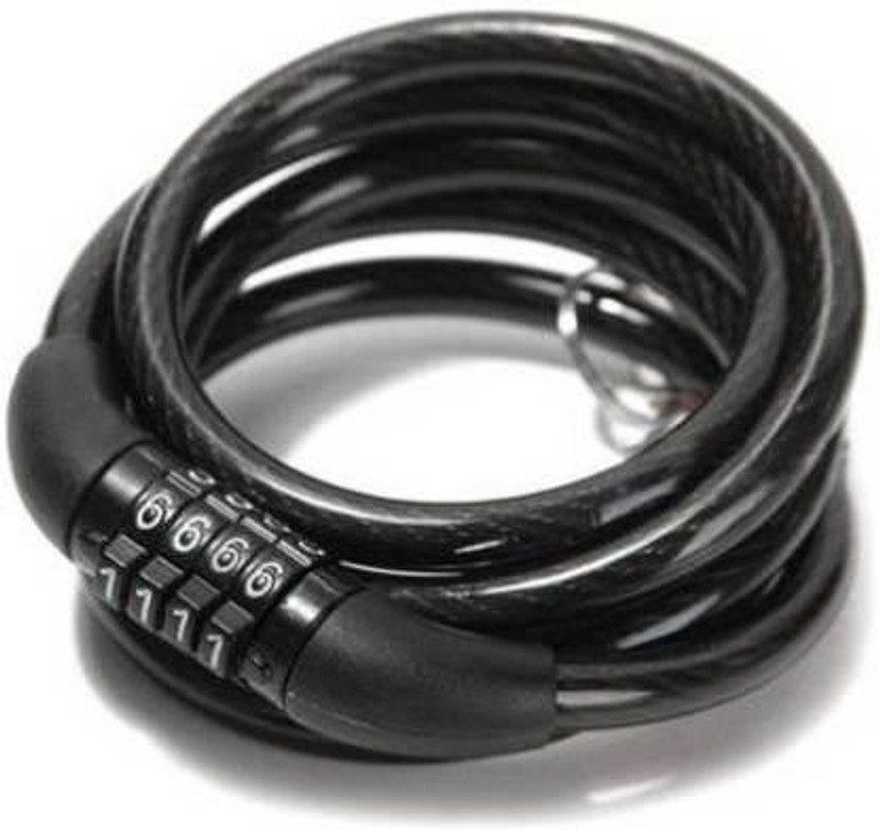 Afpin High Secure Multipurpose Number Numlock for Bikes, Helmets Luggage Cycle Lock