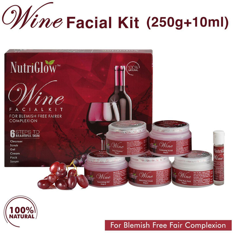 NutriGlow Wine Facial Kit(260 g)