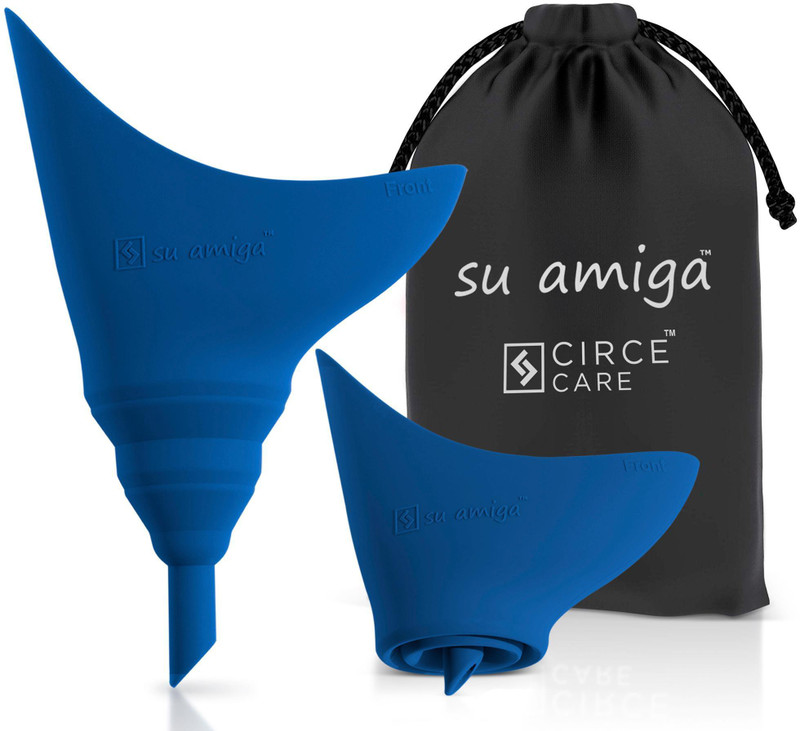 CIRCE CARE SU-FUD-US-BLUE Reusable Female Urination Device(CLASSIC BLUE, Pack of 1)
