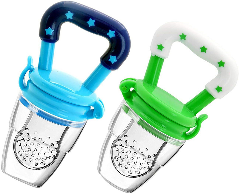 smilykid Fresh Food Nibbler Baby. Soother(Blue, Green)