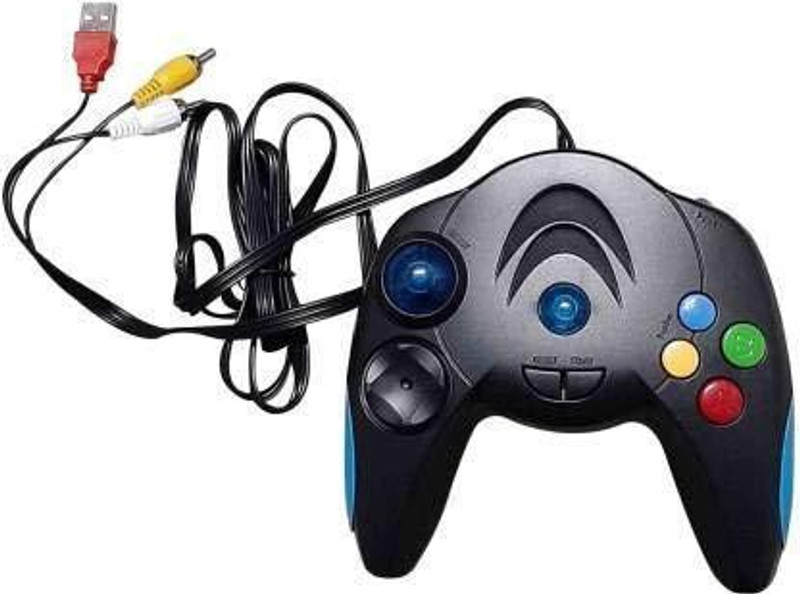 lightgaming Plug & Play 8 bit 2 Player TV Video Game Remote Console with Inbuilt Retro Games for Kids 103000 in 1 (Repeated Games) No Batteries Required  Gaming Accessory Kit(Black, For PS)