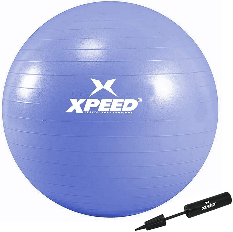 XpeeD XP-1206 Anti Burst Gym Ball for Yoga,Pilates,Stretching and More Gym Ball(With Pump)