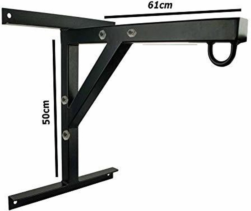 HASHTAG FITNESS Wall Mount, Punching Bag Stand, Heavy Duty Punching Bag Hanger Bracket for Boxing Punching Bag Chain