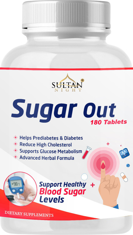 sultan night Sugar Out Capsule for diabetes control(180 Capsules)
