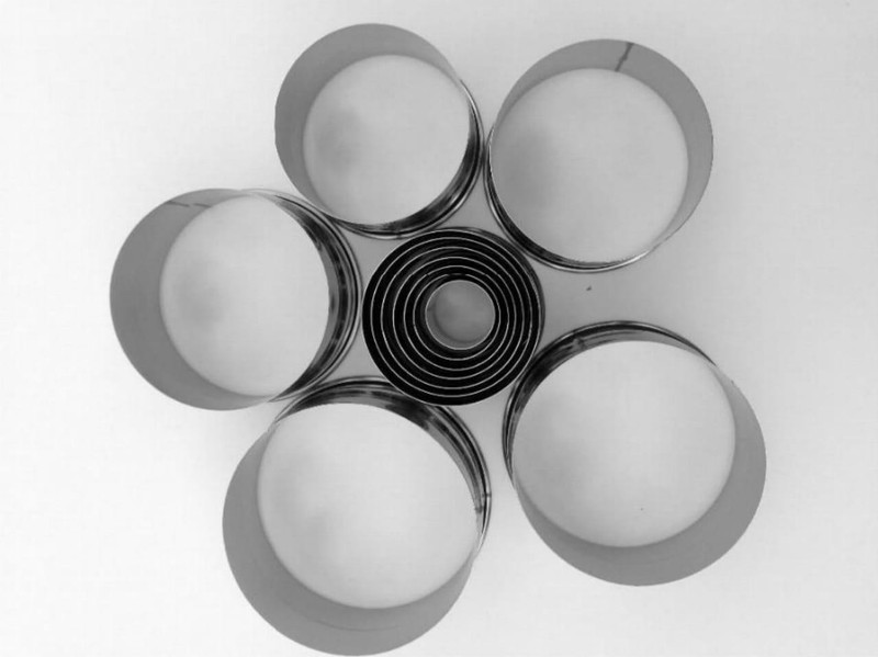 Bakingequipment Round Stainless Steel Cookie Cutters -12 Pieces Set Cookie Cutter(Pack of 12)
