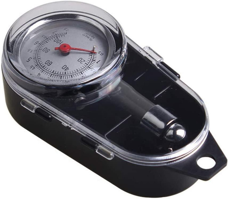 carfrill Analog Tire Pressure Gauge High-Accuracy Tyre Tire Pressure Gauge Meter Stylish and Popular(10 TO 100 PSI)