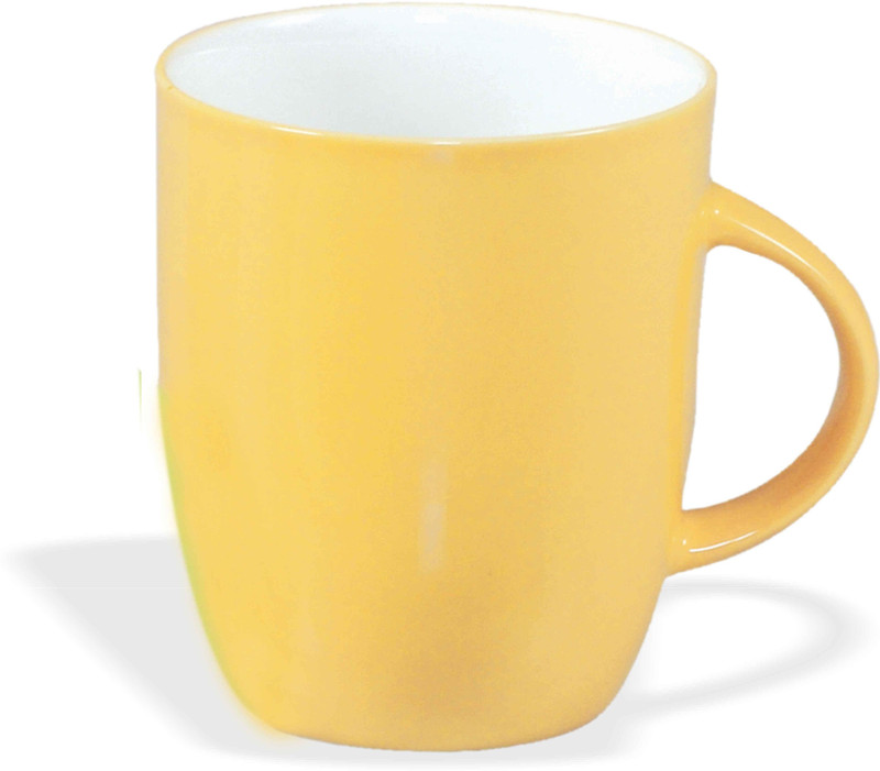 CLAY CRAFT MM1-ORCHID-Y307 Ceramic Coffee Mug(350 ml)