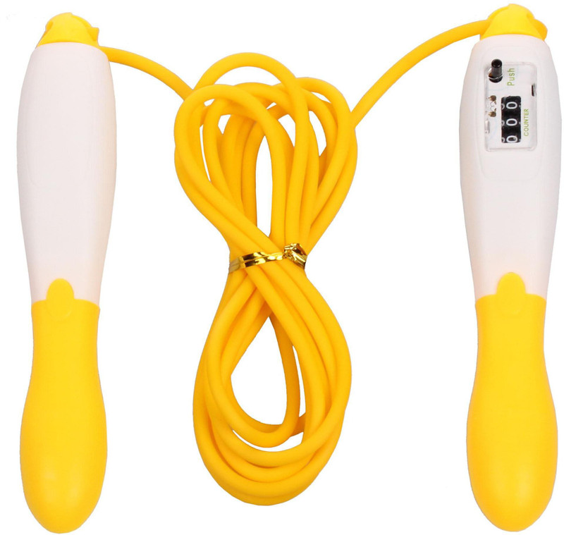 uRock Adjustable counting jump rope with counter Skipping Rope Freestyle Skipping Rope Freestyle Skipping Rope(Length: 254 cm)