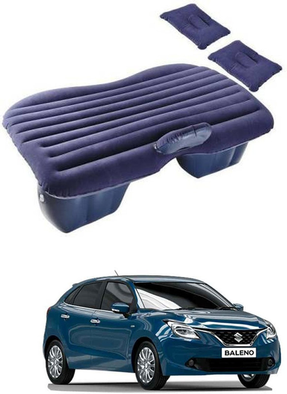 MATIES Inflatablebed-Blue-Baleno Car Inflatable Bed