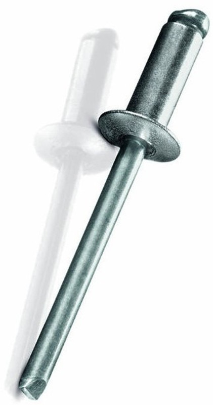 RPI SHOP 4mm x 12mm (5/32" X 1/2") Blind (POP) Rivets, for Riveting Gun/Riveter machine, Pack of 200 Pcs Rivet(Aluminium)