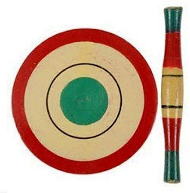 Spocco Kids Handmade Wood Chakla Belan Toy - CV 31