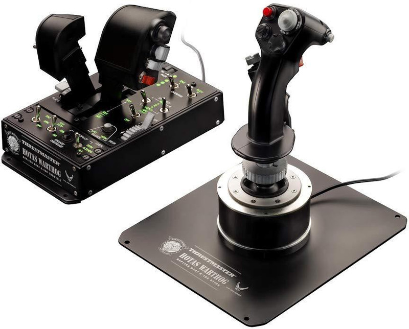 THRUSTMASTER HOTAS WARTHOG  Motion Controller(Black, For PC)