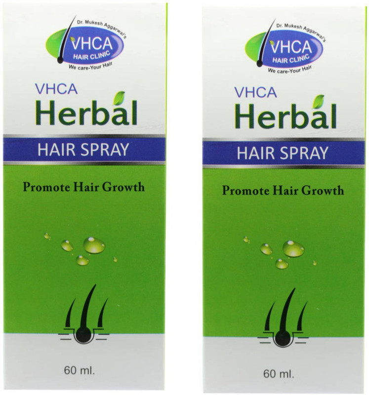 VHCA Hair Tonic for Hair Fall | Hair Growth | Dry and Damaged Hair Repair With The Goodness of Gudhal Phool, Palash Beej, Mulethi, Bhringraj, Jatamansi, Bhrami. ( 2 x 60ml )(Pack of 2, 120 ml)