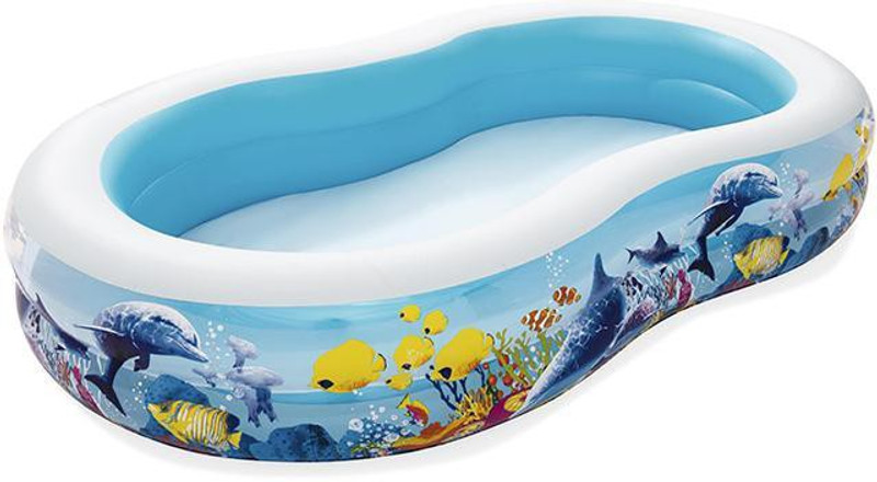 YOUNG STAR FOR YOURS FAMILY STARS LOVELY KIDS AND BABIES WITH ADULTS,PREMIUM JUMBO PREMIUM ,SEA UNDER WATER BLUE FISHES PRING FULL FAMILY SIZE RECTANGULAR WATER BATH SWIMMING POOL FOR KIDS AND ADULTS . BEST SELLER ,PEOPLE CHOICE BIG SIZE 8.7 FEETS JUMBO FAMILY WATER SWIMMING POOL FOR ALL AGE GROUP F