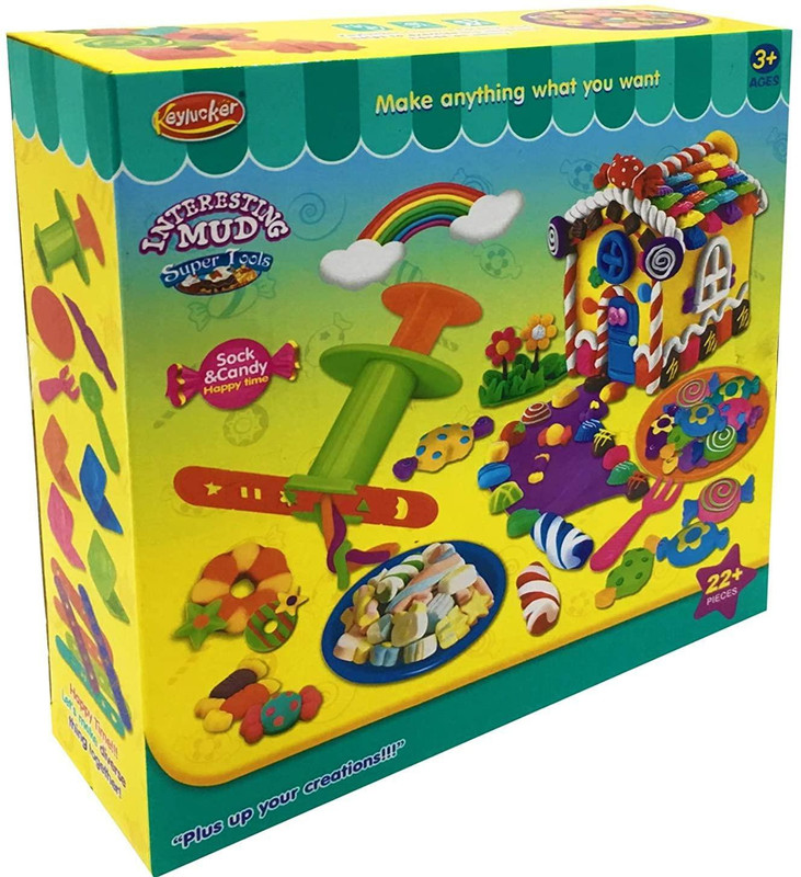 Lattice Interesting Mud Super Kitchen Tools Clay Set, 22Pcs