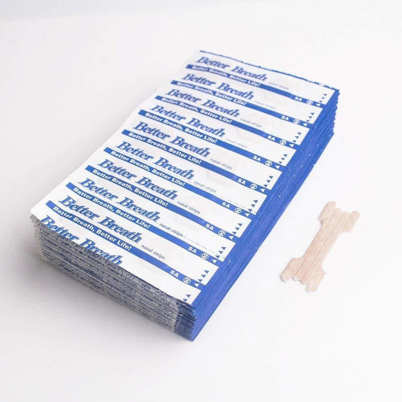 Frackson 20 pcs Better Breath Nose Strip - Anti-snoring Nasal Strips makes Easier to Breathe Right (Medium) Anti-snoring Device(Nasal Strip)
