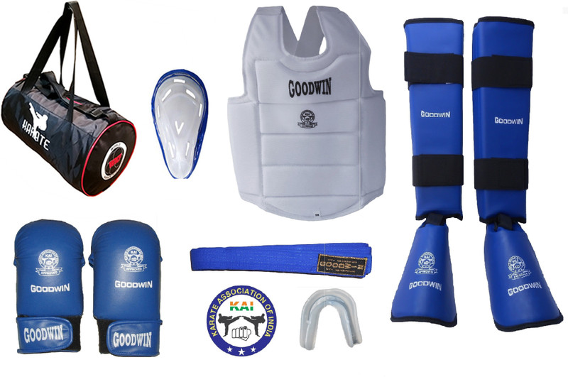 GOODWIN KARATE KIT LARGE Mouth Guard(Blue)
