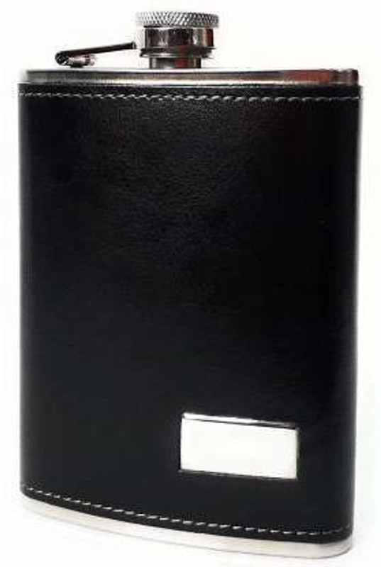 EBOFAB Stainless Steel Hip Flask 8 Oz (236 Ml) for Men - Liquor Flask Or Wine Whiskey Alcoholic Beverage Holder Stainless Steel Hip Flask(236 ml)