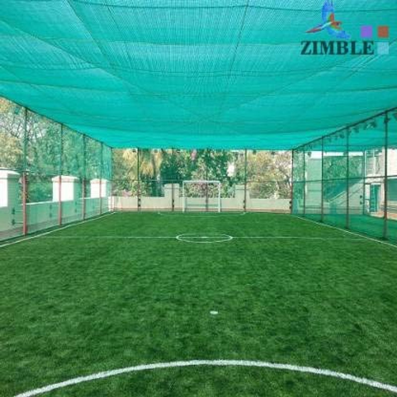 ZIMBLE Green Shade NET - (1.5mx 30m) 50%/ Sun Light blocking/ multipurpose For gardening / polyhouse/Green house /nursery/plants/ home balcony/ agro net/ terrace garden/sun shade for balcony / Dust Protect shade nets - (5ft x 100ft) Portable Green House(Green)