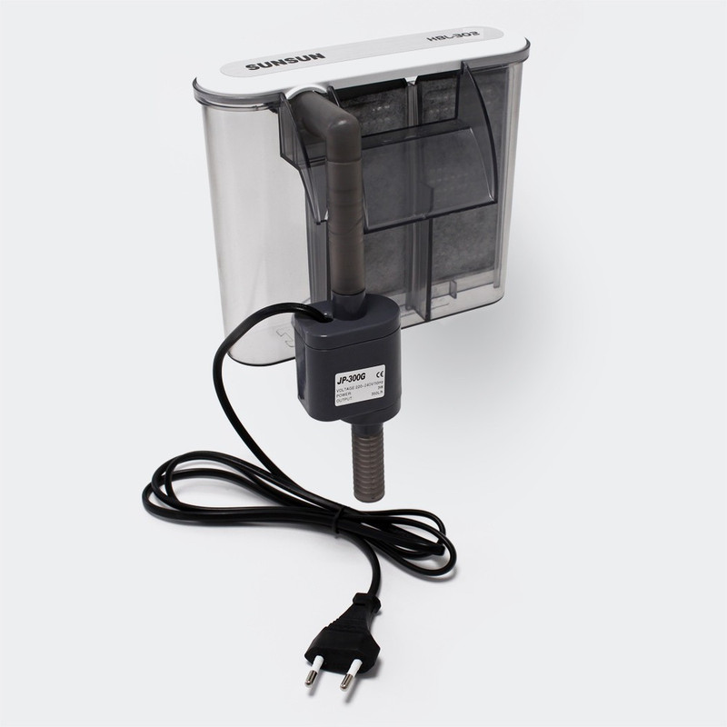 SUNSUN HBL- 302 Planted Aquarium Hang On Back Filter Suitable Upto 2 Feet Tank Canister Aquarium Filter(Biological Filtration for Fresh Water)
