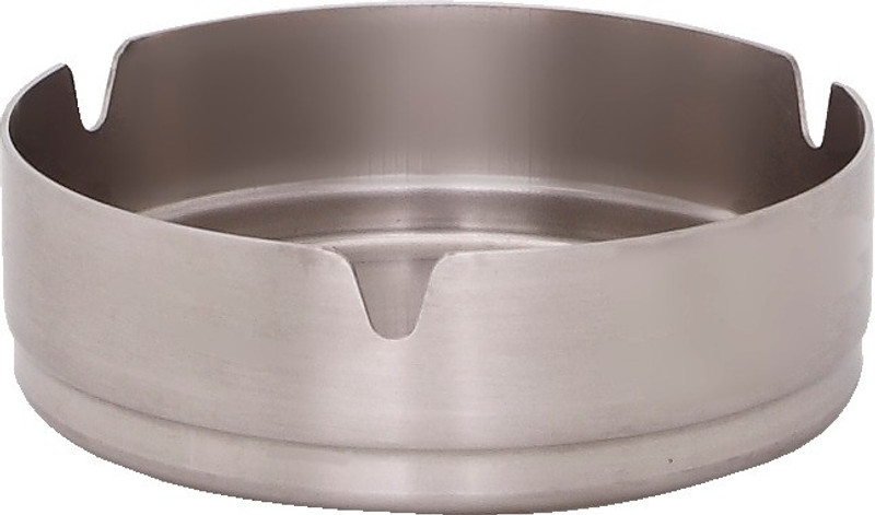 Dynore Ash Tray Medium Steel Stainless Steel Ashtray(Pack of 1)