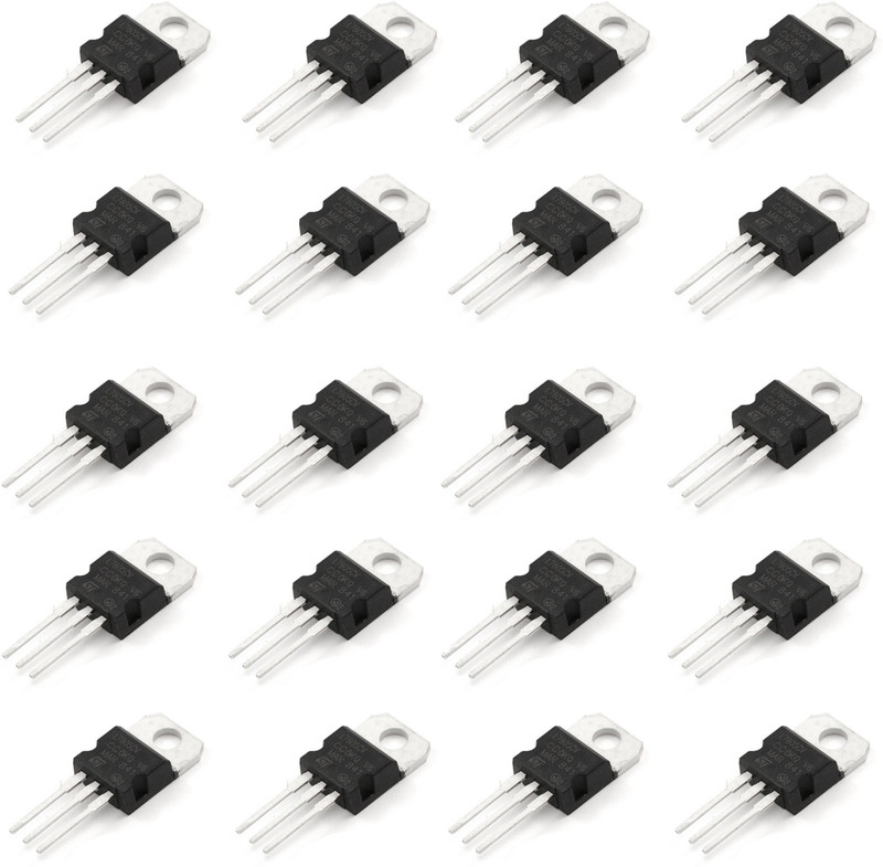 geeta enterprises 7805 Voltage Regulator IC(20 Pieces) Electronic Components Electronic Hobby Kit Electronic Components Electronic Hobby Kit