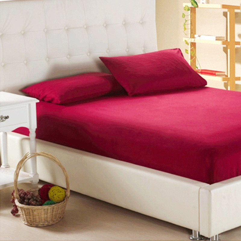 Sleep Matic Cotton Baby Bed Protecting Mat(Maroon, Extra Large)