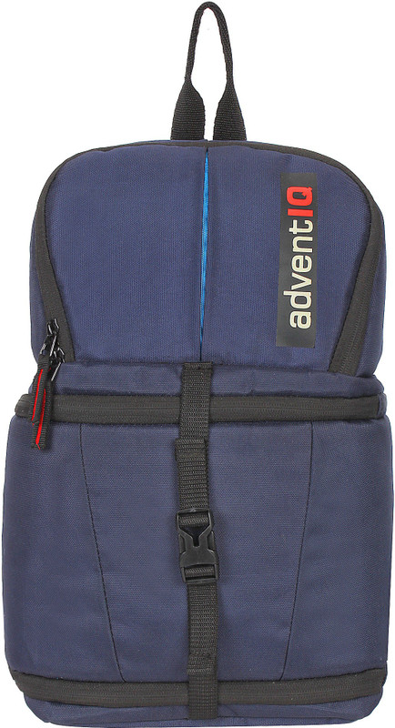 AdventIQ DSLR/SLR Camera Lens Cross Body Bag- BNP0276B-Navy Clr Camera Bag(Navy, Black)