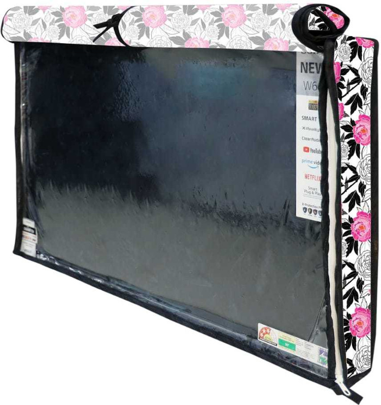 Wacky 55 inch tv cover for 55 inch iFFALCON ,Motorola, Adsun, LG Led TV - LED-55-Blue-Box(Blue)