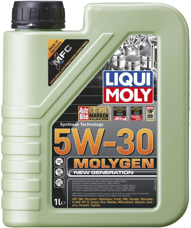Liqui Moly Molygen New Generation 5W30 Fully Synthetic Engine Oil Full-Synthetic Engine Oil(1 L)