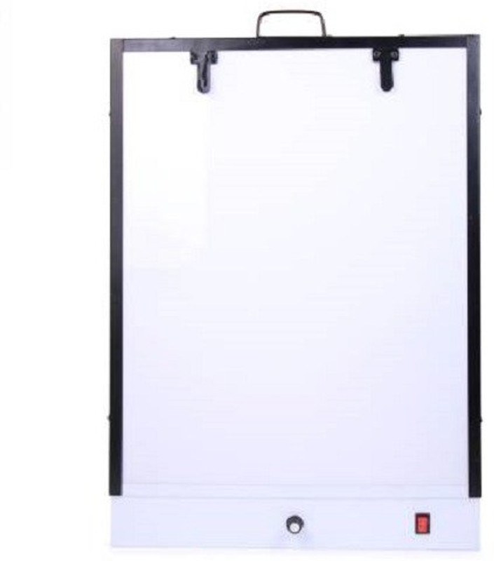 ARN enterprise X-ray view box Led(single fim) Front Control Burrons Black Frame with automatic film and with dimmer to adjust brightnes of screen size(14× 17 inch) Black Frame X-Ray Viewer(14x17)
