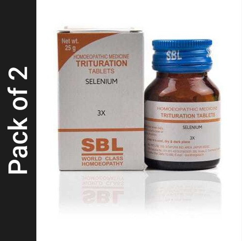 SBL Selenium 3X Tablets(2 x 25 g)