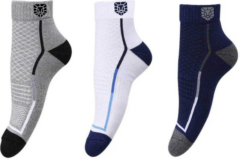 Vamear Exclusive Men & Women Printed Ankle Length(Pack of 3) Vamear Exclusive Men & Women Printed Ankle Length(Pack of 3)