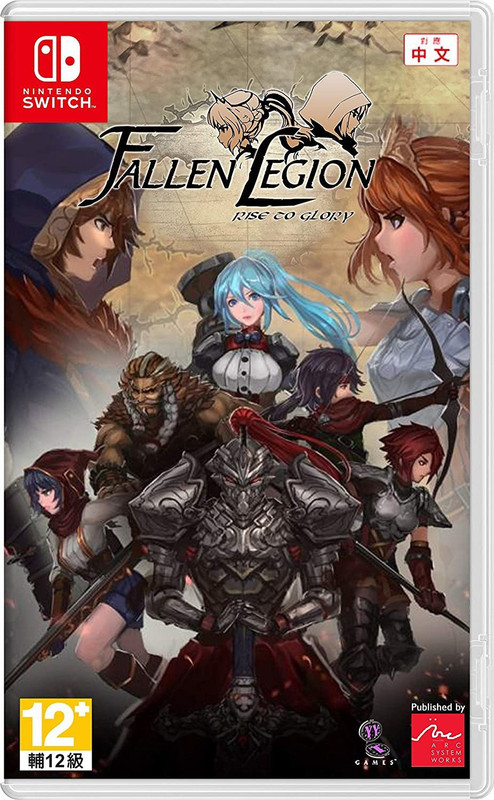 Fallen Legion: Rise to Glory (NINTENDO SWITCH) [video game] (standard)(BluRay, for PS Vita)