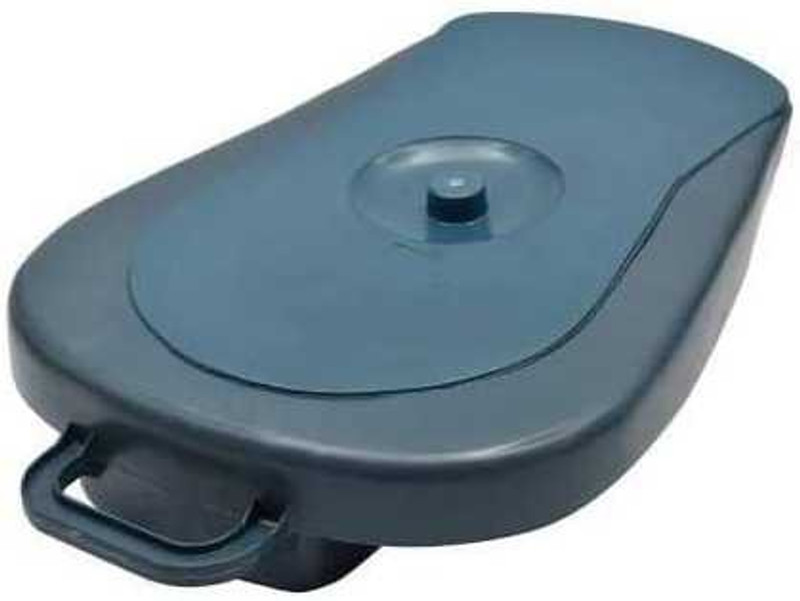 World Wide Villa REUSABLE WASHABLE POTTY SEAT BOX 1.5 LTR FOR ADULT URINE AND POTTY USE Potty Box(Grey)