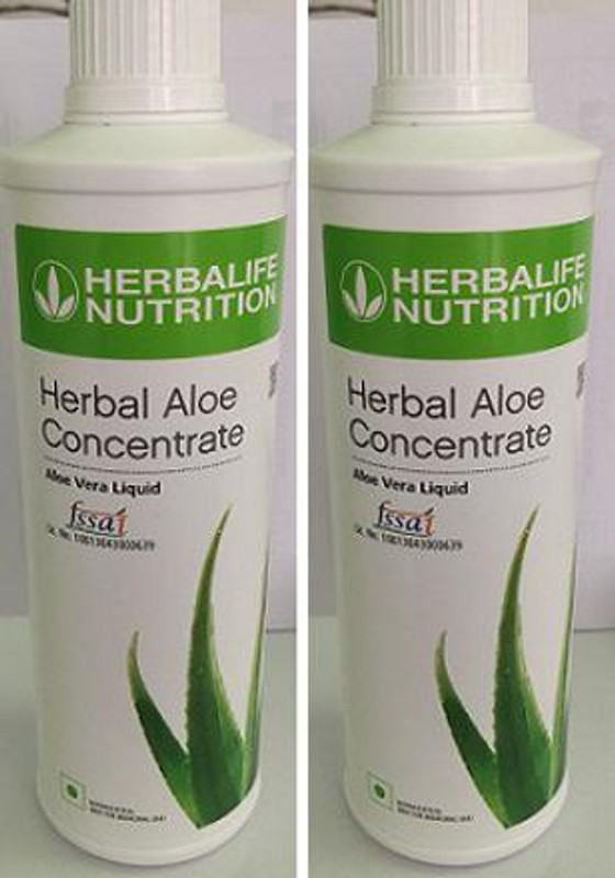 Herbalife Nutrition HERBAL ALOE CONCENTRATE COMBO Nutrition Drink(2x30 g, Unflavored Flavored)