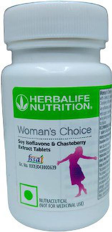 HERBALIFE WOMAN'S CHOICE (SOY ISOFLAVONE & CHESTBERRY) TABLET FOR WOMENÂ Â (30 Tablets) Nutrition Drink(100 Sachets, Unflavored)