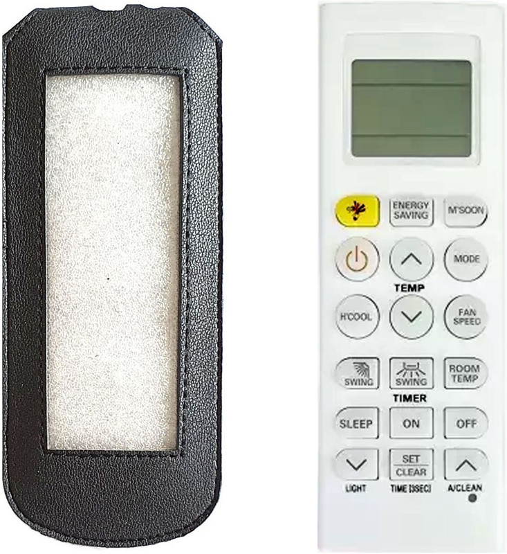 Gizmofreaks Flip Cover for 36A AC Remote Compatible for with Mosquito Function AC 36A AC Remote LG Remote Controller(Black, Artificial Leather, Pack of: 1)