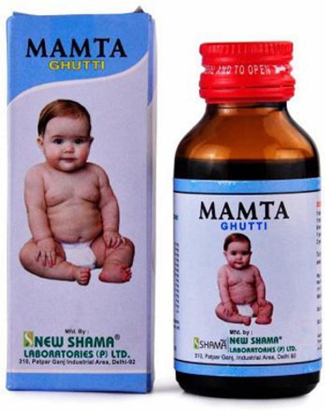 New Shama Mamta Ghutti (60ml) (Pack Of 8)(Pack of 8, 480 ml)
