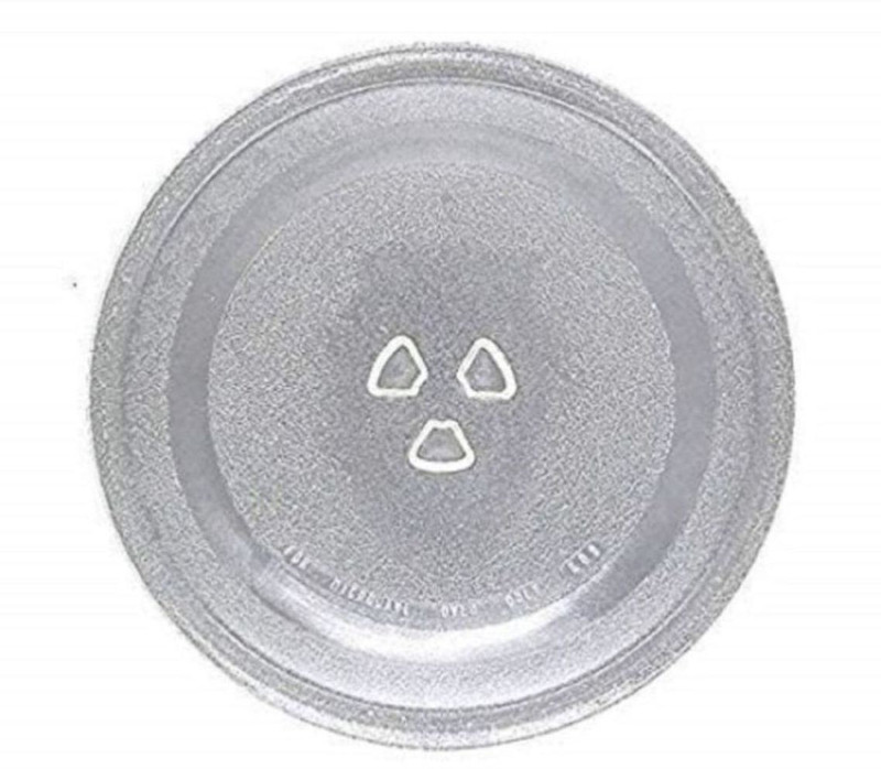 NEMAN 9.5 Inch Microwave Oven Glass Cooking Tray | Turntable Plate Suitable for Panasonic NN-CT265MFDG Microwave (Not for Samsung Microwave) Tray(Microwave Safe)