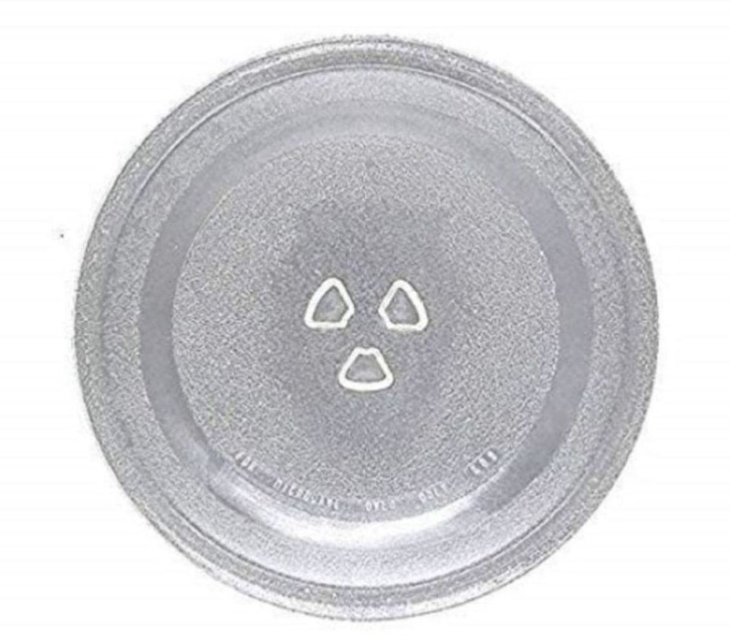 NEMAN 9.5 Inch Microwave Oven Glass Cooking Tray | Turntable Plate Suitable for Panasonic NN-CT254B Microwave Oven (This Plate is Not for Samsung Microwave) Tray(Microwave Safe)