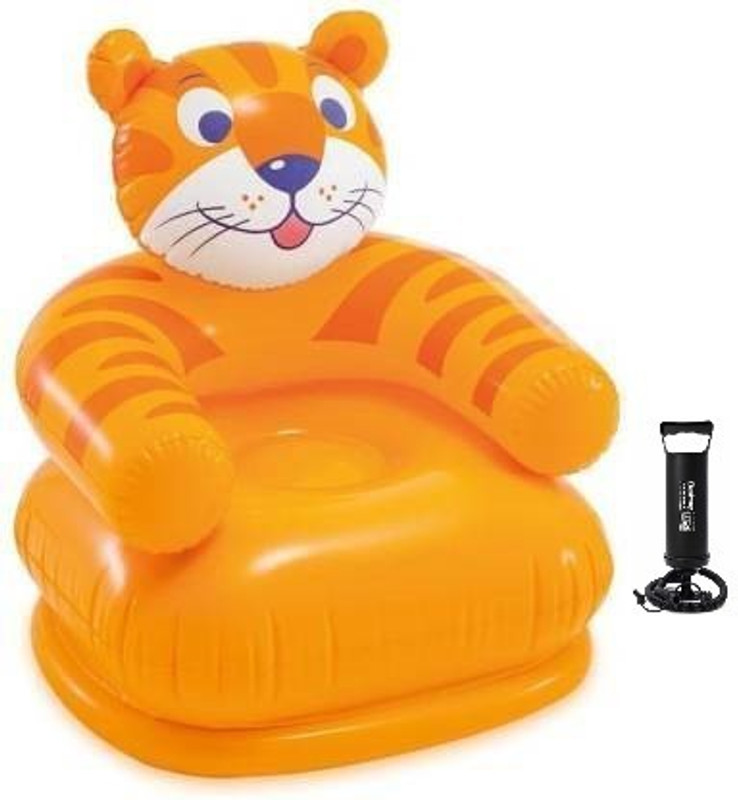 ECOM BHARAT BN27 Inflatable Sofa/ Chair, Inflatable Toy Pump(Yellow)