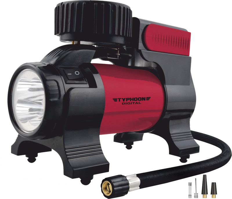 Bergmann BCT-150D Typhoon Digital 150 psi Tyre Air Pump for Car & Bike