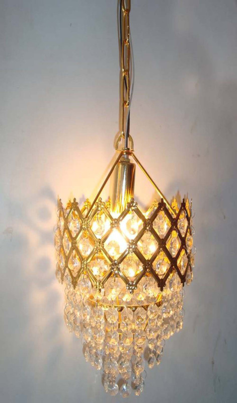 Aadya cie 11as Chandelier Ceiling Lamp(Gold)