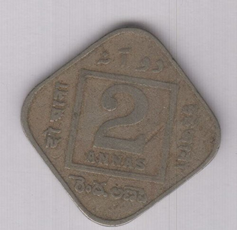 Coins & Stamps Bristish India 2 Anna King George V F-VF Condition Modern Coin Collection(1 Coins)